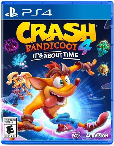 Imagen 1 de 3 de Crash Bandicoot 4 Its About Time Ps4 Juego Fisico Sellado