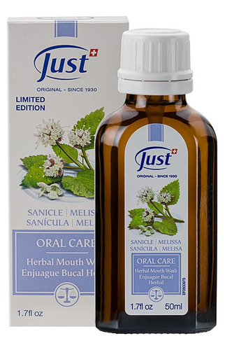 Oral Care - Enxaguante Bucal De 50 Ml - By Just (importado)