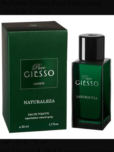 Giesso Puro Naturaleza Hombre X50ml