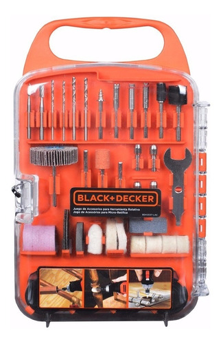 Acessórios para mini torno Black & Decker 175 peças Bda3037 Eilat