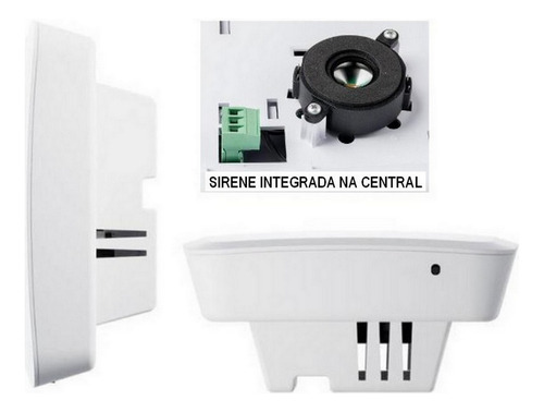 Alarme Intelbras Amt 8000 Pro Wi-fi 15 Sensores 3 Teclados