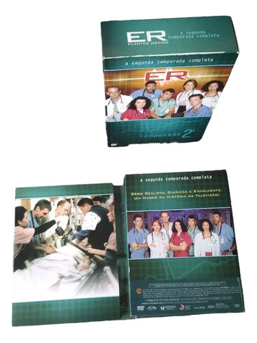 Dvd Er Plantão Médico - 2ª Temporada Completa