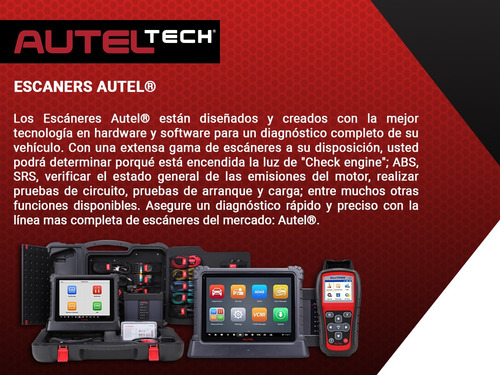 Autel Maxidiag Md808pro Escáner Multimarcas Obd2 Garantizado