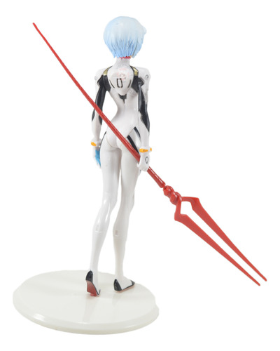 Figura Muñeco Gashapon Evangelion Rei Ayanami Lanza Longinus