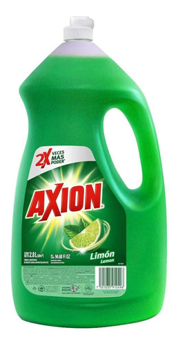 Lavatrastes Líquido Axion Limón 2.8 L