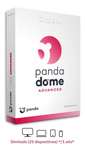 Antivirus Panda Dome Advanced Ilimitado (25 Dispositivos) 1a