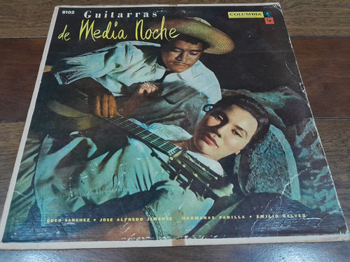 Lp Vinilo - Guitarras De Medianoche - Jiménez/sánchez - 1958