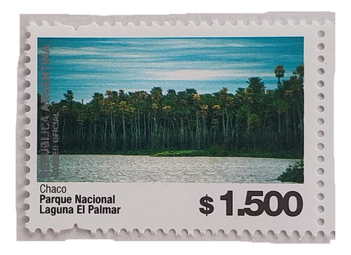 2023 Parque Nacional Laguna El Palmar Chaco. Gj 4505. Mint