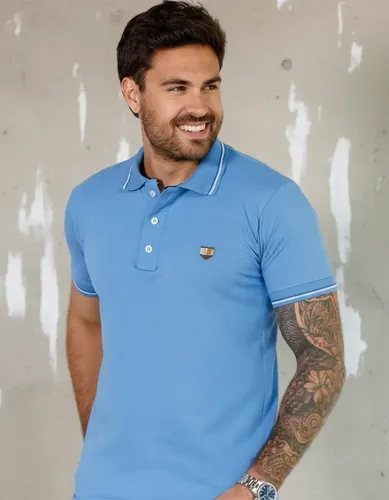Camisa Polo Masculina Casual Slim Algodão Premium