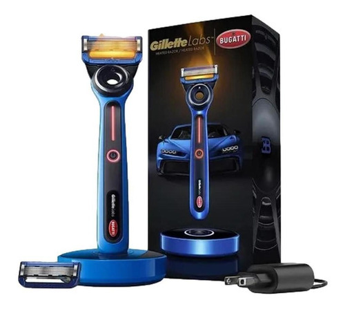 Gillette Heated Razor Men Bugatti Edição Limitada