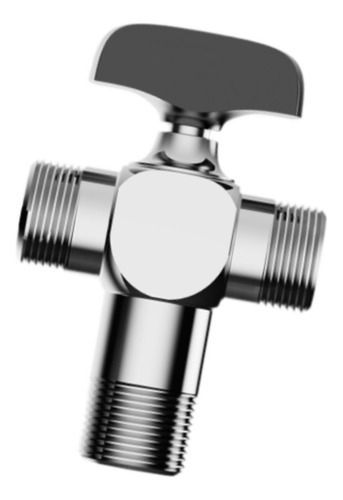 Conector De Desvío De Agua, Grifo Desviador, Color Plateado