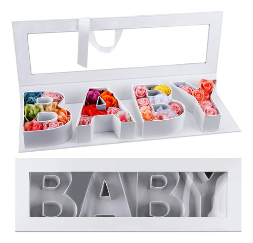 Caja Para Baby Shower Decorativa Que Es Tendencia