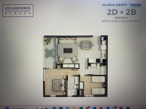 Deptos Nuevos En Venta Desde 2 Dorm. Y 2 Baños En Reñaca