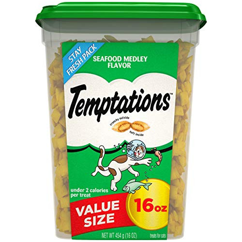 Snacks Gatos Temptations Classic Mariscos 16 Oz 454 Gramos