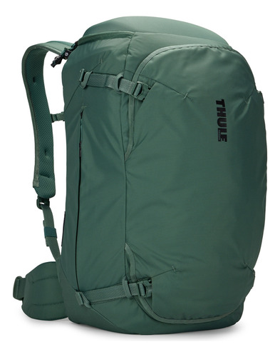 Mochila Para Viagem Ou Passeio Thule Landmark 40l Hazy Green Desenho Do Tecido Liso