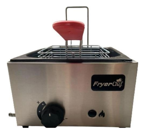 Fritadeira A Gás 5l Fryer Chef Cor Inox