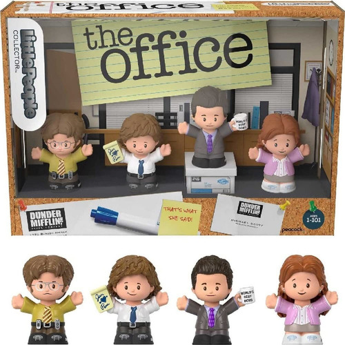 Fisher-price Little People Collector The Office, Juego De F.