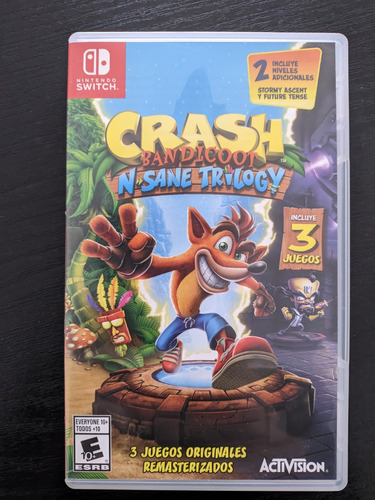 Crash Bandicoot: N. Sane Trilogy Nintendo Switch Físico