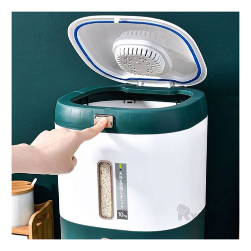 Expendedor Automatico A Granel Verde Y+banderitas Adhesivas