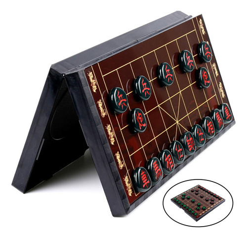 Fs Conjunto De Chinês Grande Portátil Xiangqi, Placa