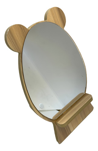 Espejo De Mesa En Madera