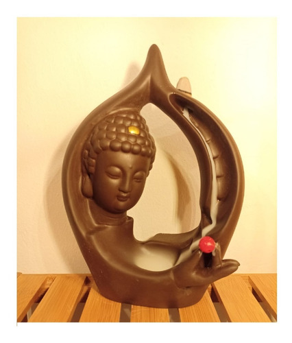 Fuente De Humo Buda Cascada Meditación Aromaterapia Relax