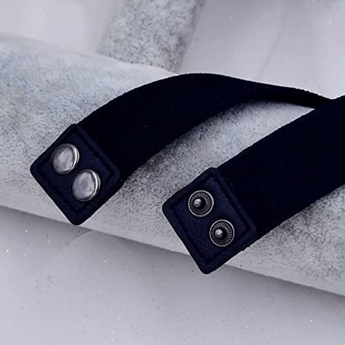 Trixy Cinturones De Vestir Elásticos Con Diamantes De Imitac