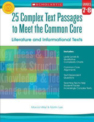 Libro 25 Complex Text Passages To Meet The Common Core: L...