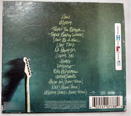 Imagen 2 de 2 de Shawn Mendes- Illuminate- Cd Ind. Argentina- Digipack