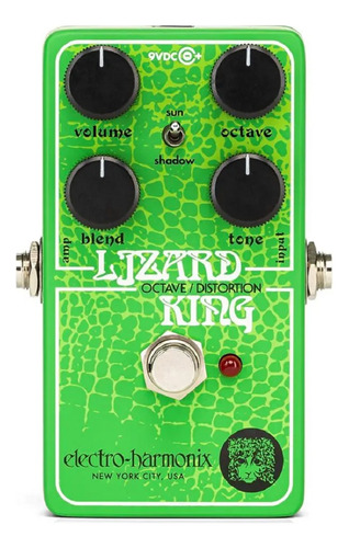 Pedal Electro Harmonix Lizard King Bass Octave Fuzz