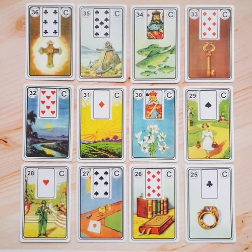 Taro Jogo De Carta Cigana Da Sorte Baralho Cigano 36 Cartas - Loja Salve  Jorge Guerreiro - Artigos Religiosos