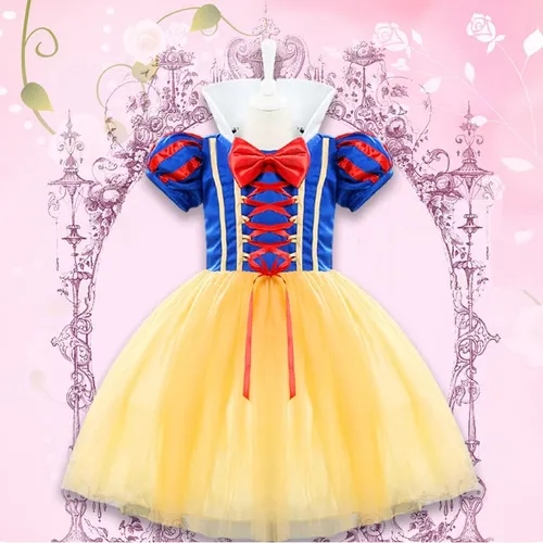 Vestido de blancanieves para niña hotsell