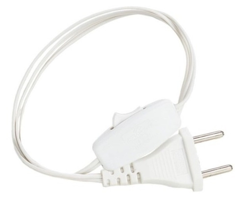 500 Fios Rabicho 1,5mt C Interruptor Meio Fio P/ Abajur