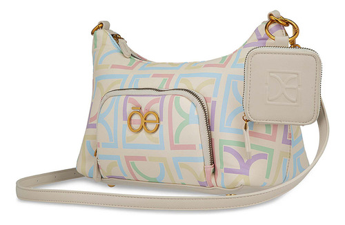 Bolsa Crossbody Cloe Focili I Grande Color Multicolor