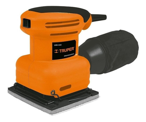 Imagen 1 de 3 de Lijadora Profesional Orbital Truper Lior-1/4a2 Naranja