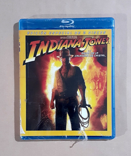 Indiana Jones Reino De Calavera De Cristal Blu-ray Original