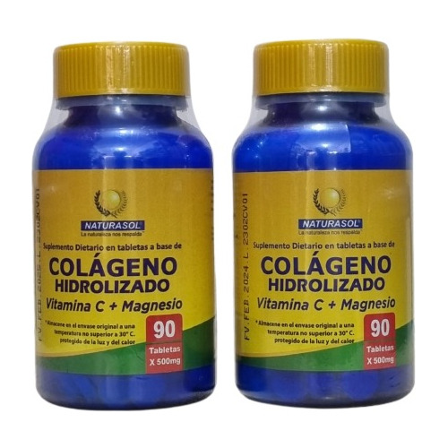 2 Colágenos Vitamina C Magnesio - Unidad a $533