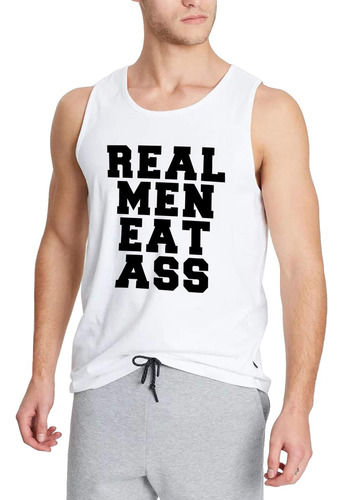 Camiseta Manga Entrenamiento Para Hombres-real Comer