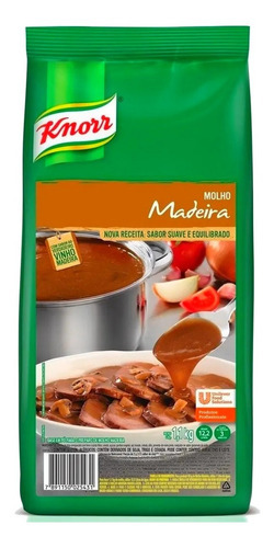 Molho Madeira Knorr 1,1 Kg = Rende 11 Litros