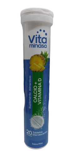 Imagen 2 de 2 de Calcio +vitamina D ( 20 Pastillas Efervesentes)