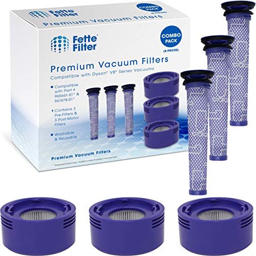 Conjunto De Filtros De Aspiradora Combinados 3 Prefiltr...