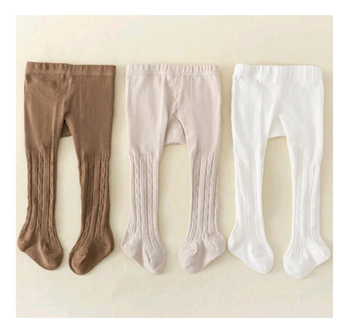 Pack De 3 Pantys Algodon Para Bebes Niño Y Niñas