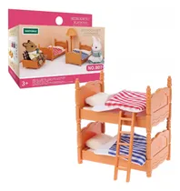 Comprar Litera Set De 2 Camas Ternurines Muñecas Muebles Juguete