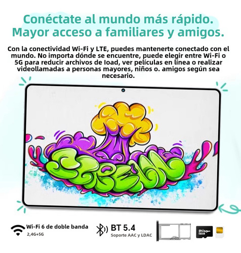Tablet Pro12 11.6 512gb 12gb Ram Bluetooth Wifi6 Con Teclado