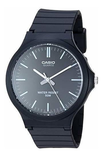 Casio Clasico Reloj De Cuarzo Plastico Y Resina Colorblack M