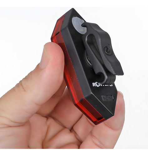 Sinalizador Traseiro De Bicicleta Rontek Usb Led Cob 100 Lúm