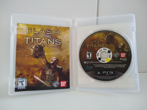 Jogo Clash Of The Titans The Videogame Ps3 Americano -físico (Usado)