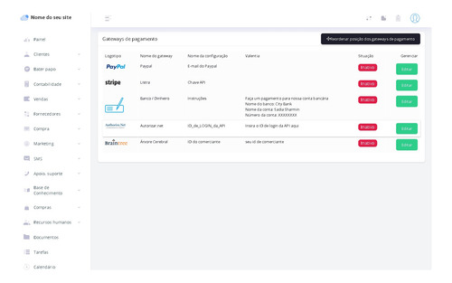 Sistema Para Contabilidade Empresarial Com Insights