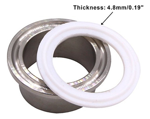 Junta Tórica De Teflón (ptfe) Triclamp Oring 3 Pulgad...