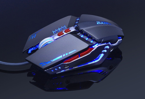 Mouse Gamin Gamer 3d 6 Botones 3200 Dpi Usb Alambrico